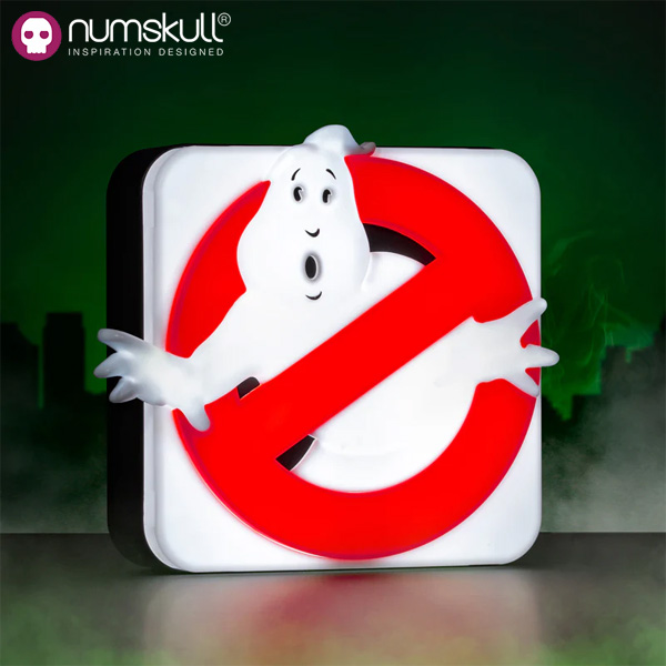 Numskull Official Ghostbusters 3D Desk Lamp / Wall Light